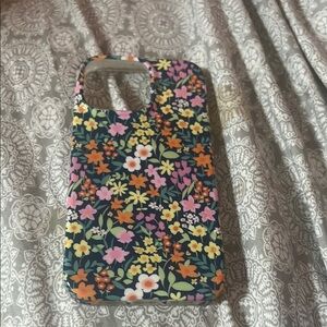 Floral Phone Case with Multicolor Flowers